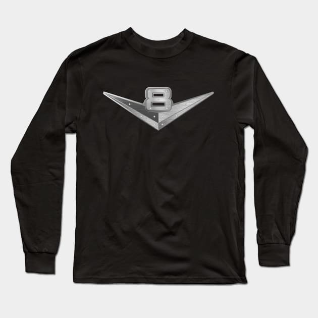 V8 Long Sleeve T-Shirt by w.d.roswell